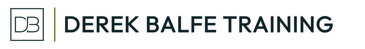 Derek Balfe Training